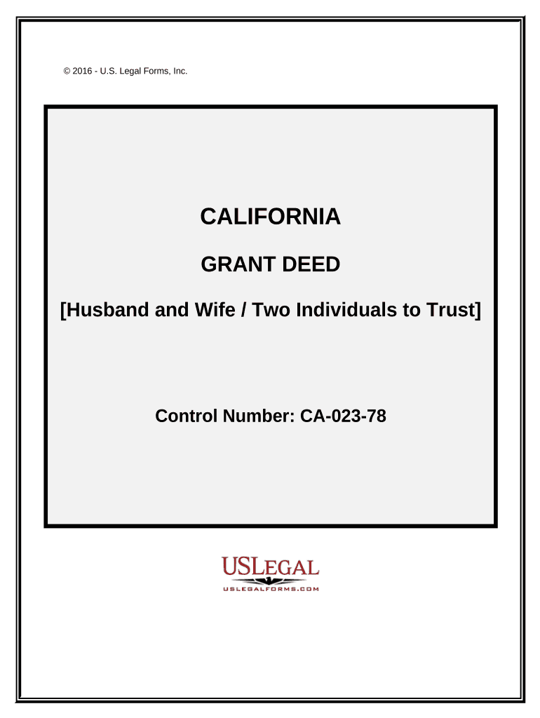 ca grant deed Preview on Page 1