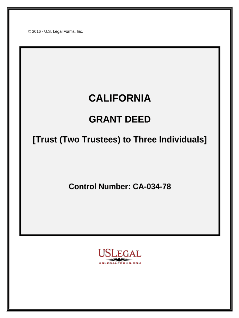 grant deed trust Preview on Page 1