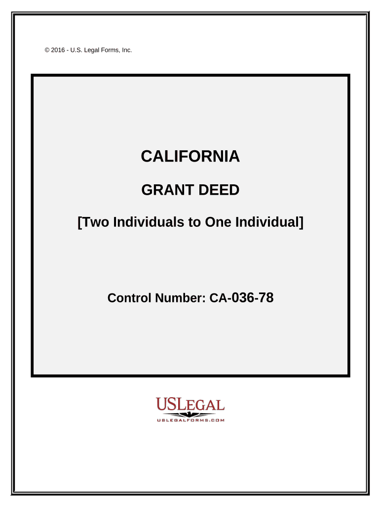 grant deed template california Preview on Page 1