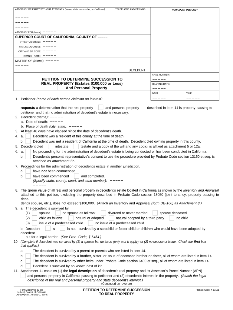 de 310 Preview on Page 1