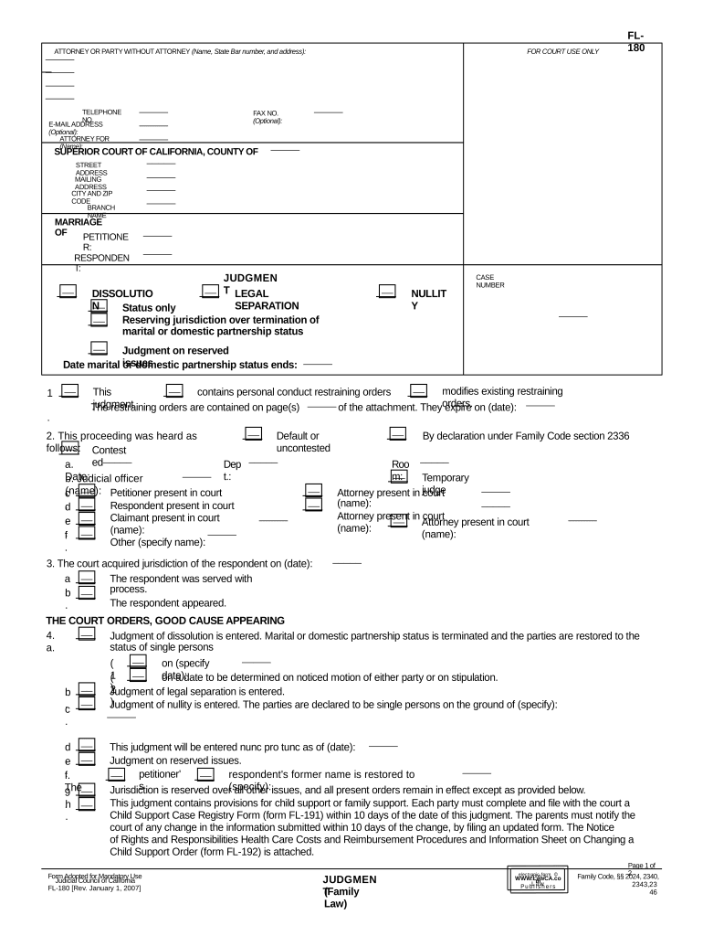 california family law Preview on Page 1