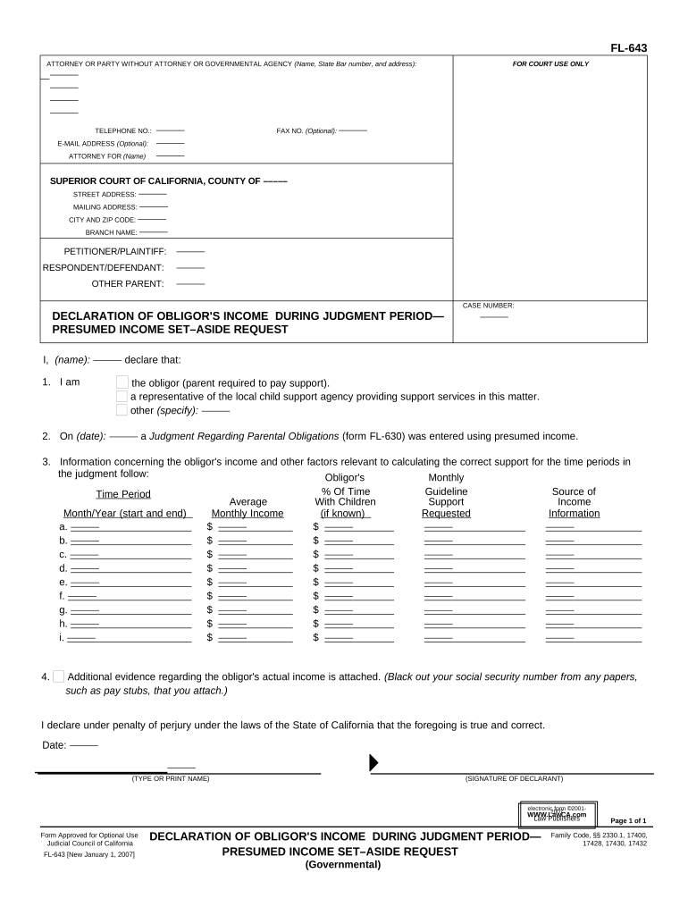 ca income form Preview on Page 1