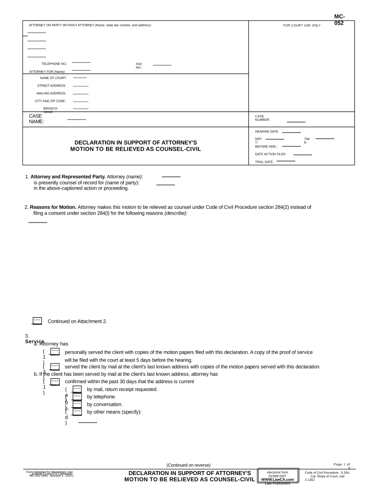 california motion Preview on Page 1