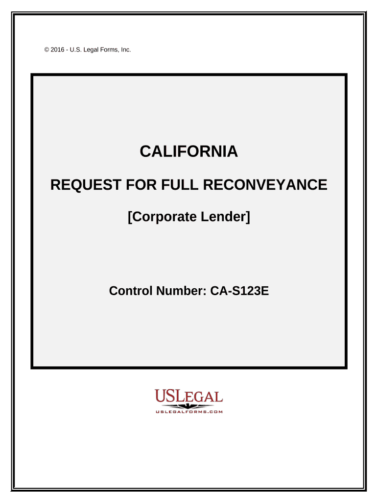 deed of reconveyance form Preview on Page 1.