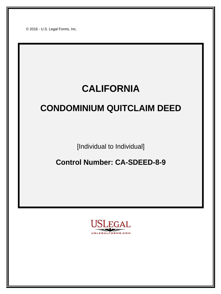 ca quitclaim deed Preview on Page 1