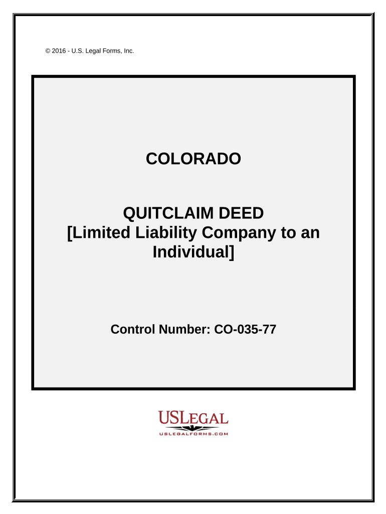 quit claim deed Preview on Page 1