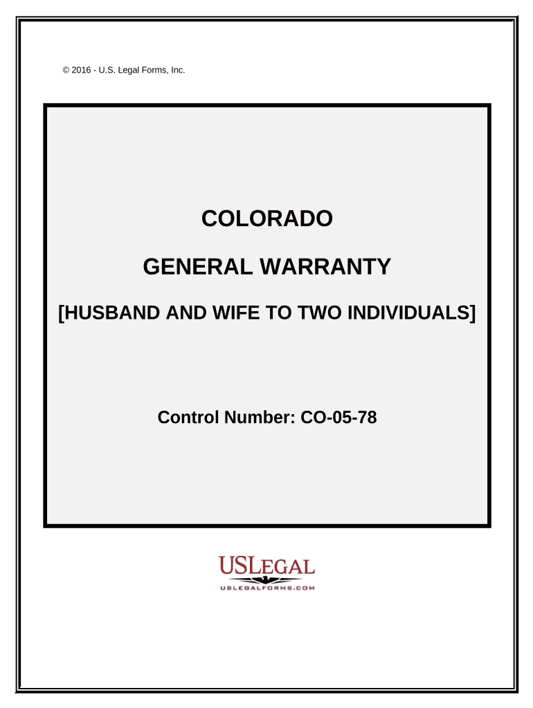 colorado general deed Preview on Page 1