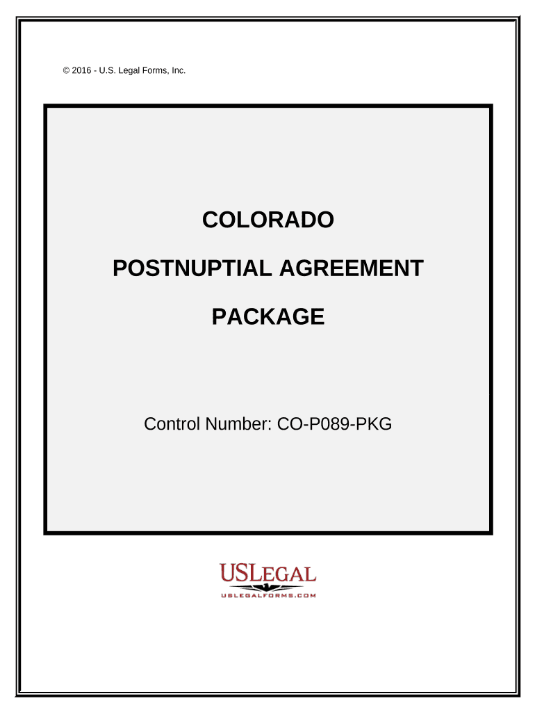 postnuptial agreement colorado Preview on Page 1