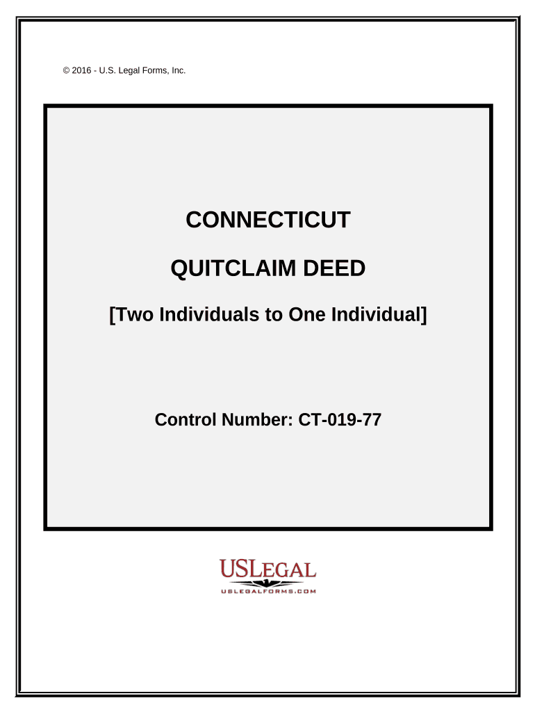 quitclaim deed ct Preview on Page 1