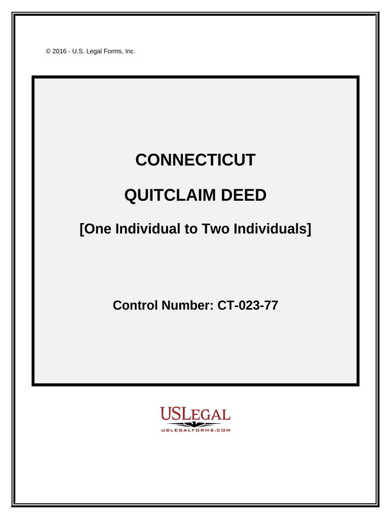 connecticut quitclaim Preview on Page 1