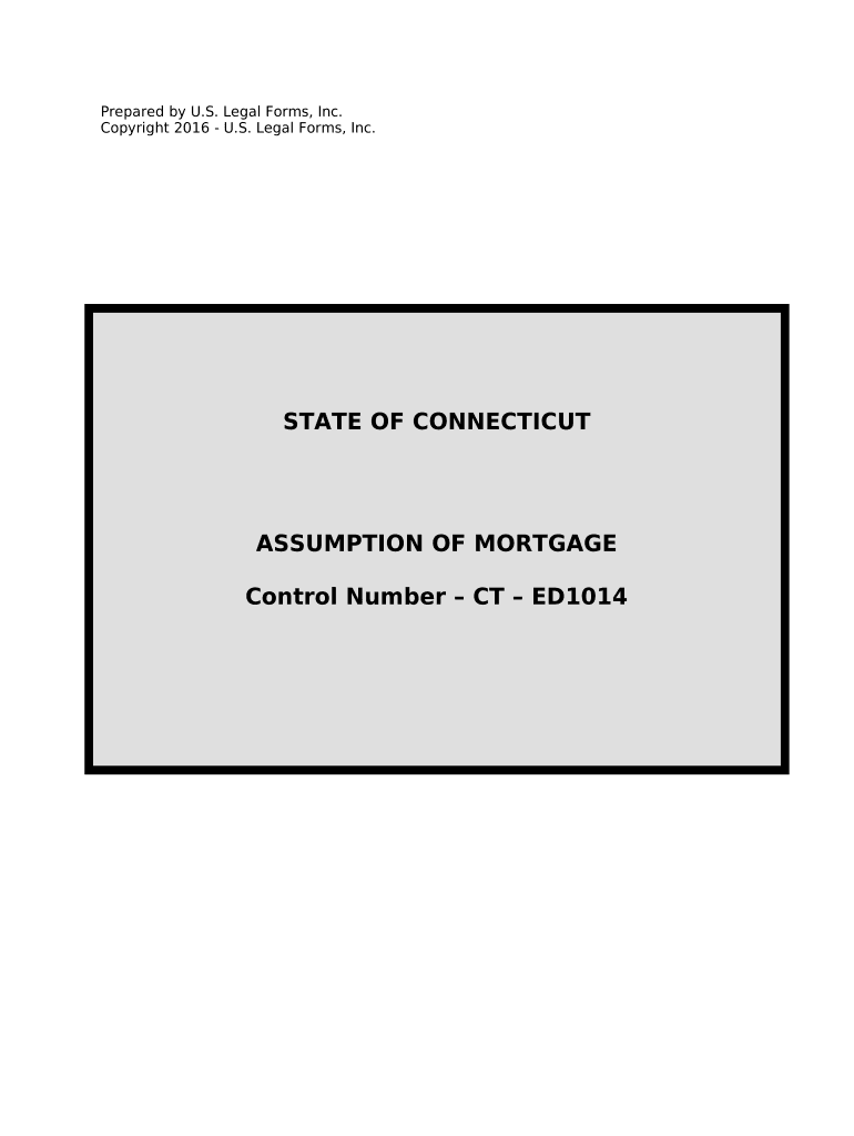 Assumption Agreement of Mortgage and Release of Original Mortgagors - Connecticut Preview on Page 1