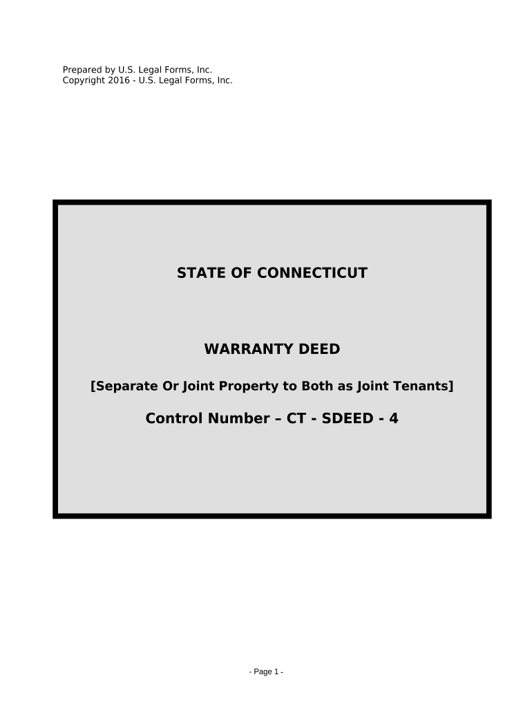 joint tenancy warranty deed Preview on Page 1.