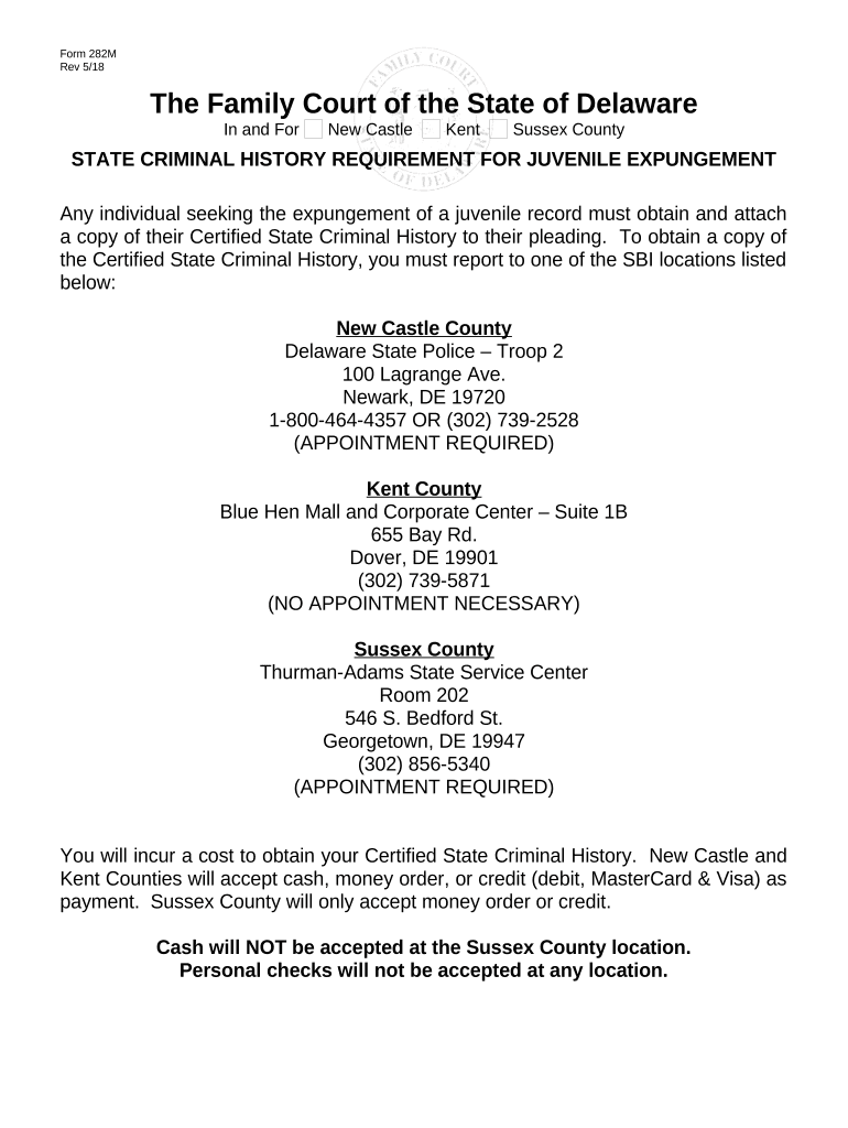 mandatory expungement delaware Preview on Page 1