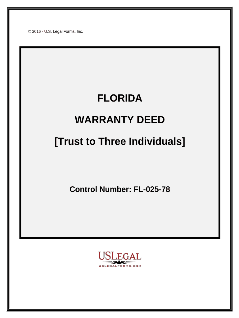 florida deed of trust Preview on Page 1