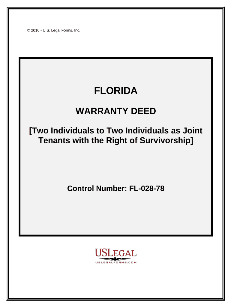 florida warranty deed Preview on Page 1