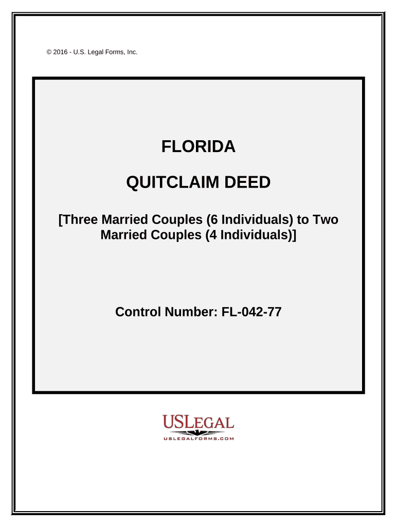 florida quitclaim deed Preview on Page 1