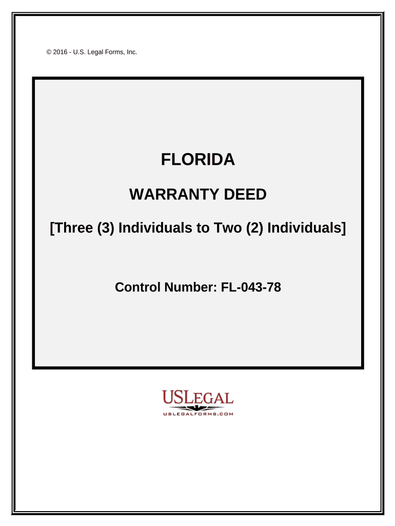 florida warranty deed pdf Preview on Page 1