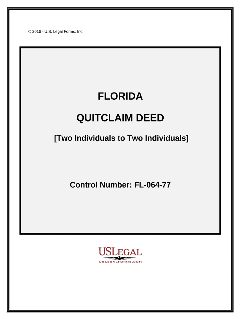 florida quit claim deed requirements Preview on Page 1