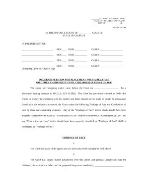 Petition third party
