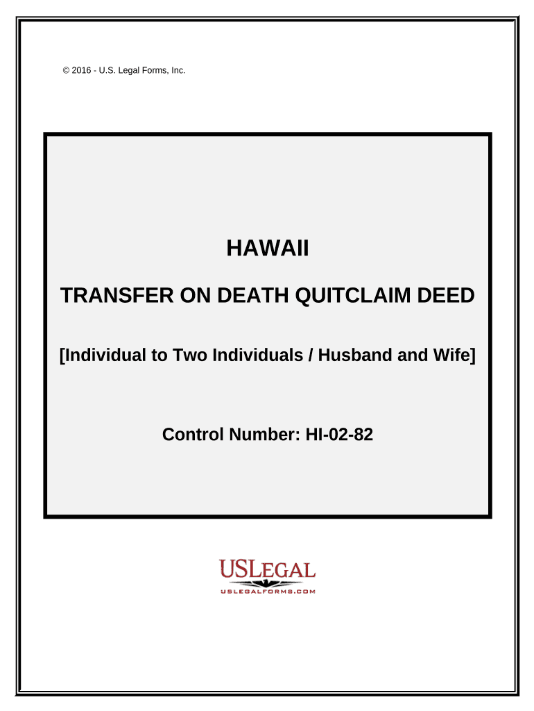 hawaii transfer deed Preview on Page 1