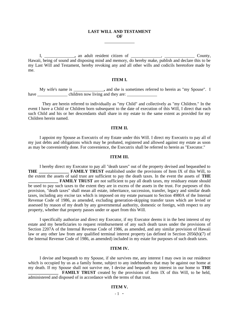 marital trust vs credit shelter trust Preview on Page 1