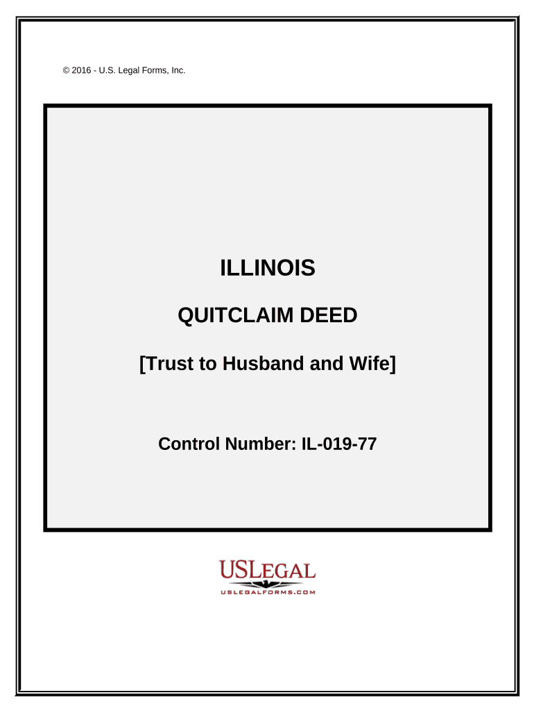 quitclaim deed trust Preview on Page 1