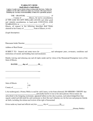 Warranty Deed - Corporation to Trust