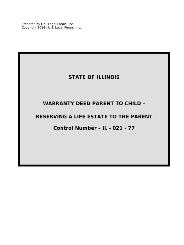 life estate deed illinois Preview on Page 1