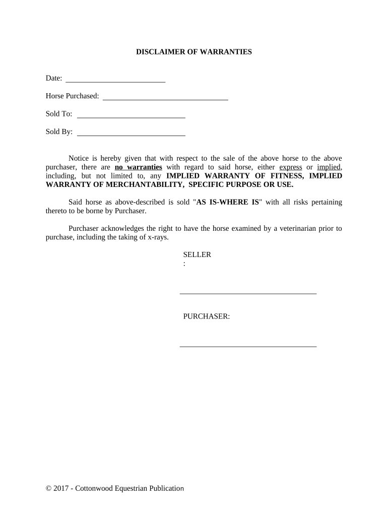 illinois disclaimer Preview on Page 1