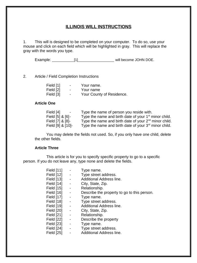 will template for unmarried couples Preview on Page 1