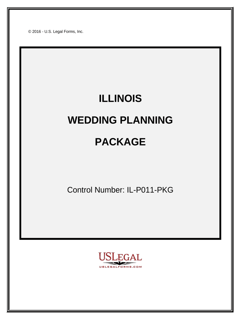 Wedding Planning or Consultant Package - Illinois Preview on Page 1