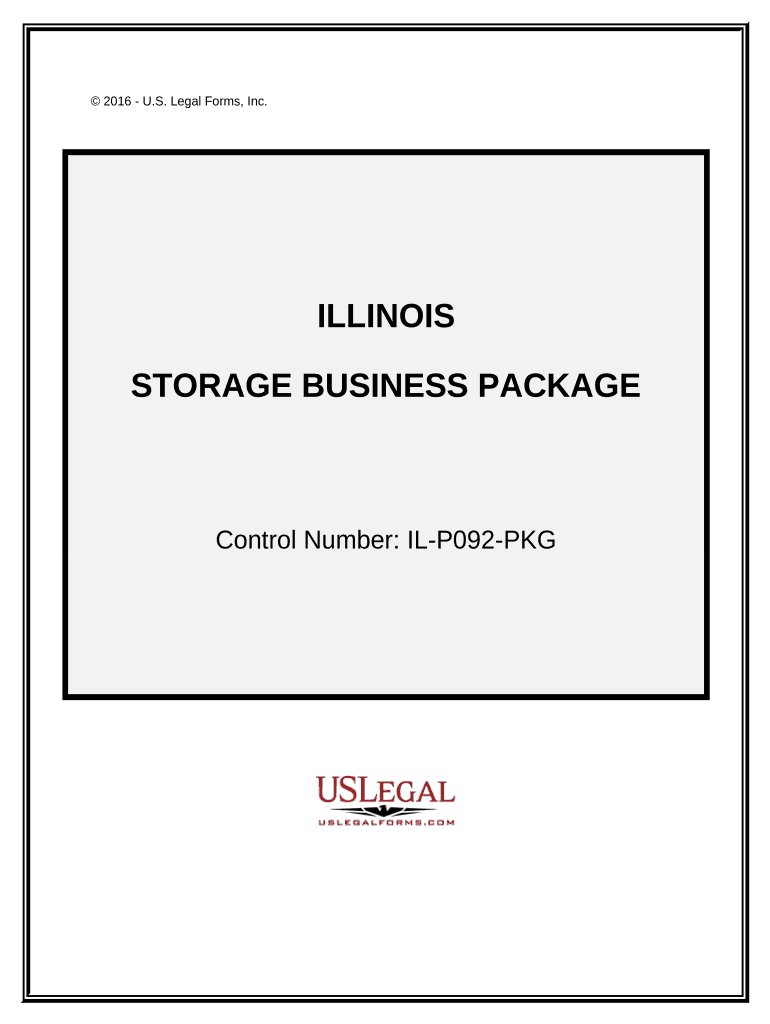 Storage Business Package - Illinois Preview on Page 1