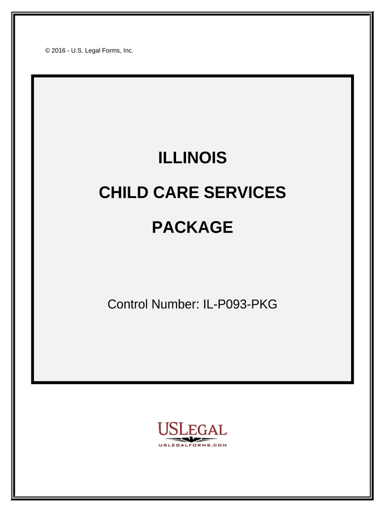 Child Care Services Package - Illinois Preview on Page 1