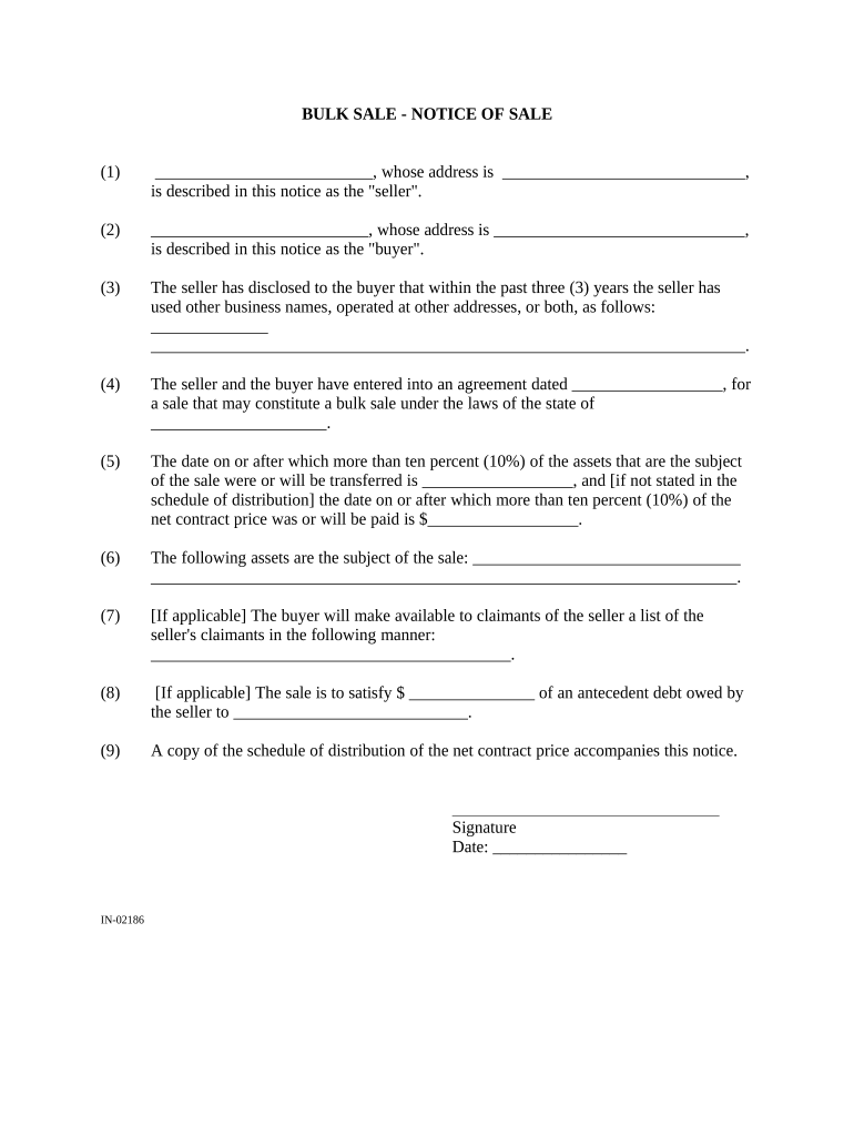 Indiana property tax sale list 2022 Fill out & sign online DocHub