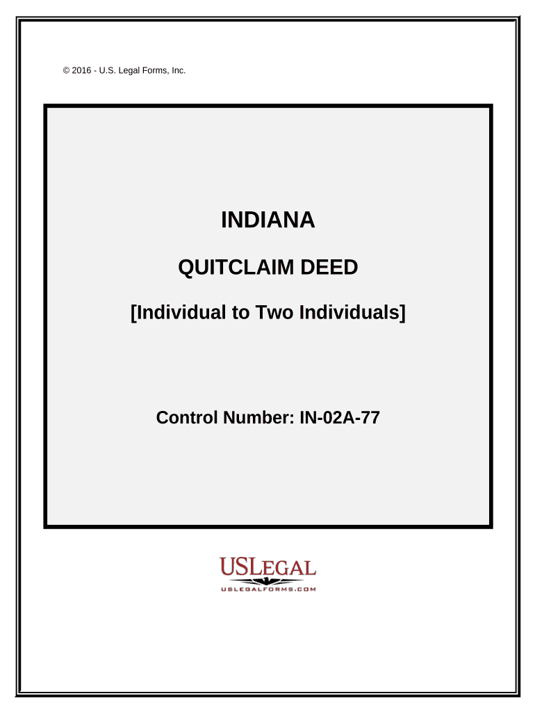 joint tenancy quit claim deed example Preview on Page 1