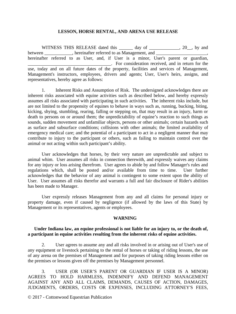 Horse for lease near me Fill out & sign online DocHub