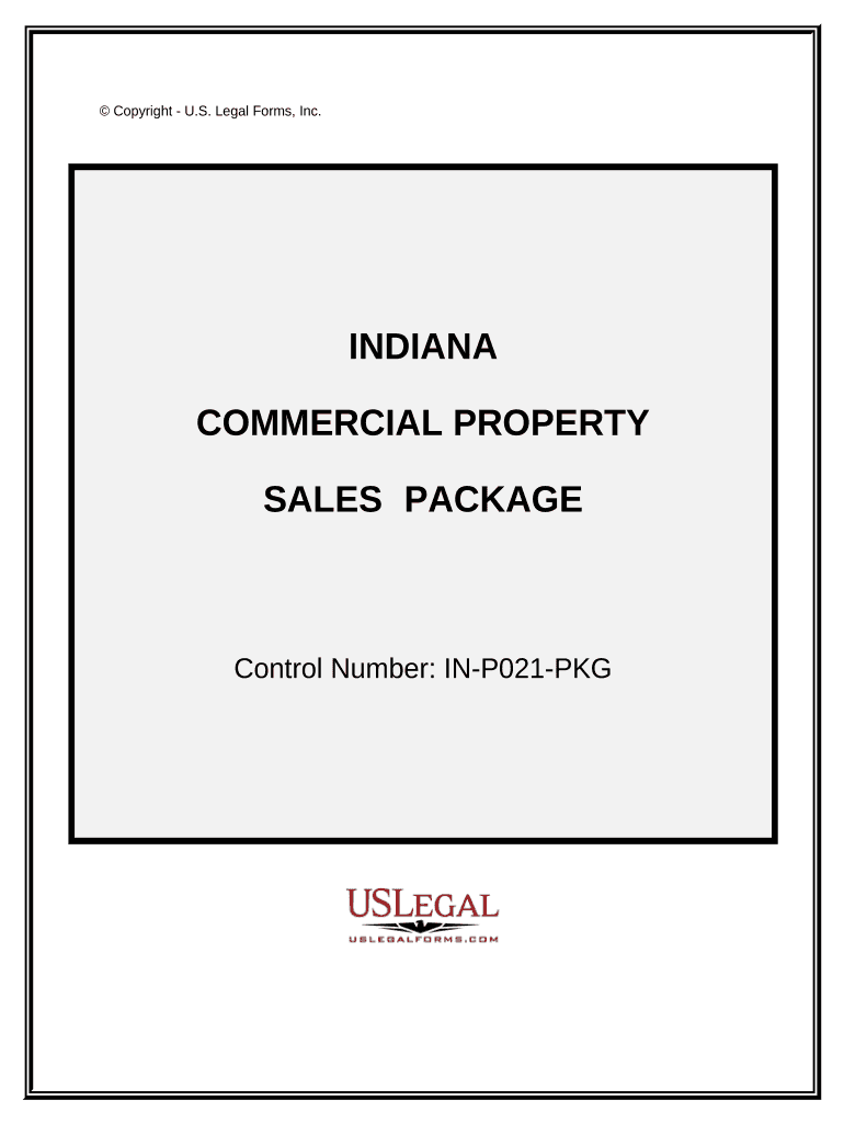 Commercial Property Sales Package - Indiana Preview on Page 1.