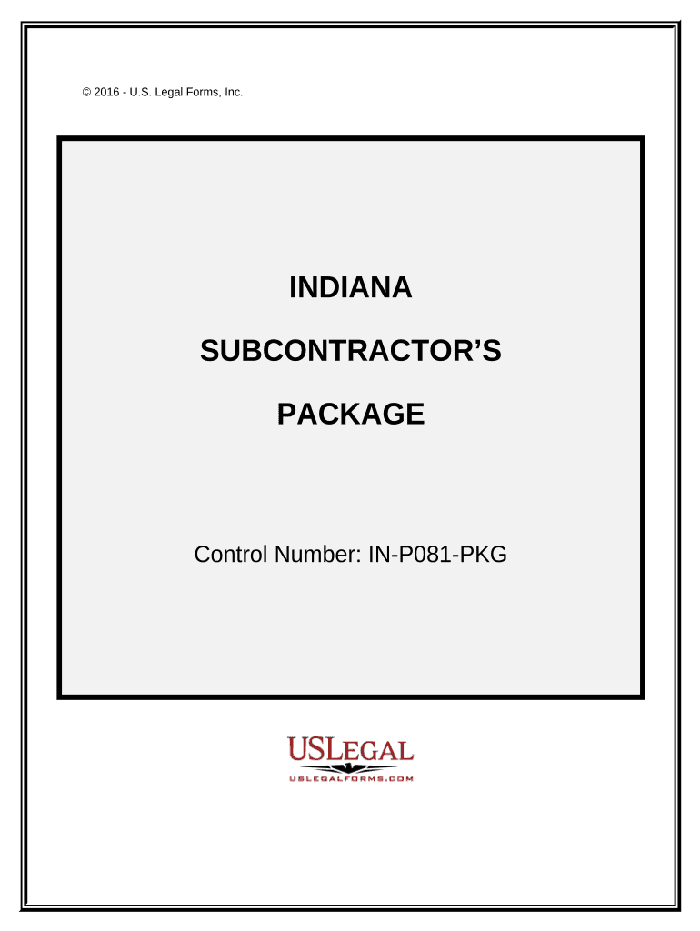 sub contractor license indiana Preview on Page 1