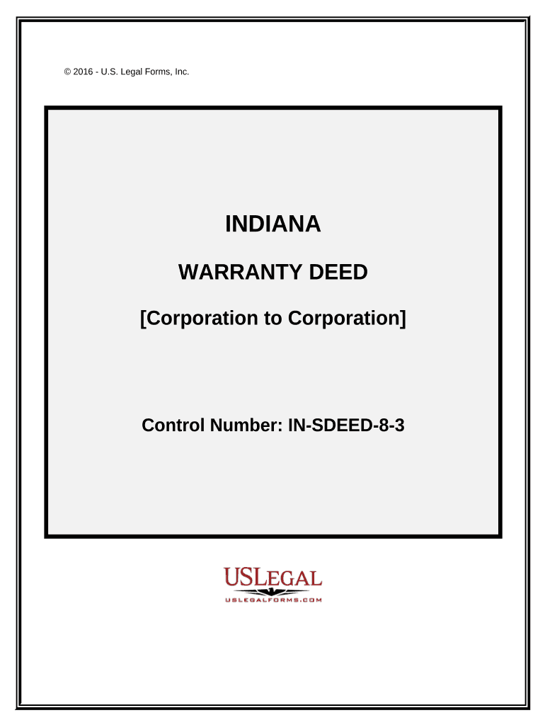 corporate warranty deed Preview on Page 1