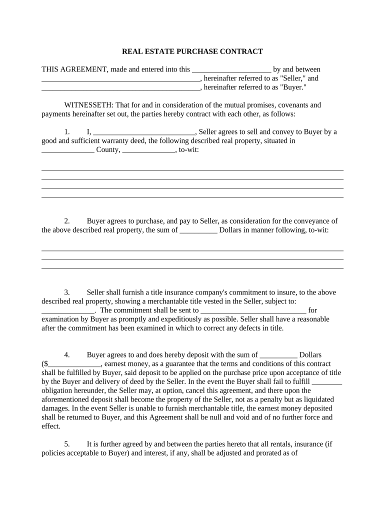 kansas estate contract Preview on Page 1