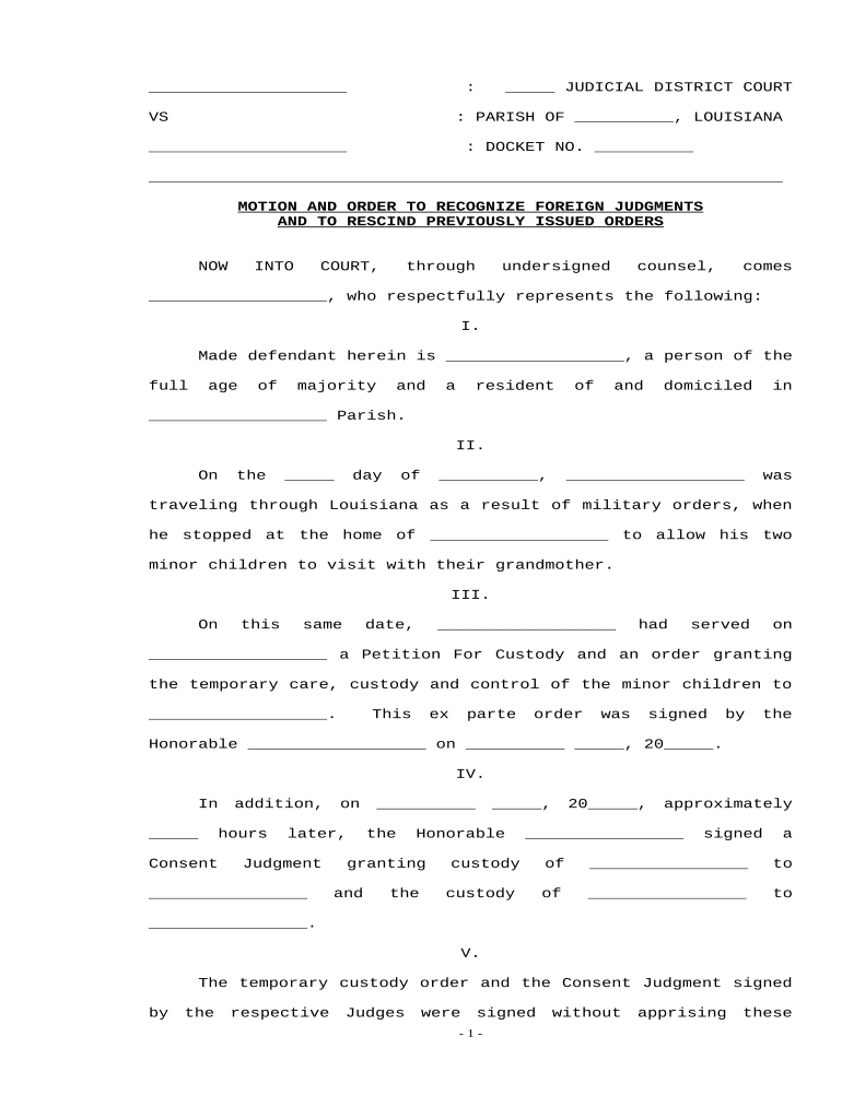 judgments Preview on Page 1.