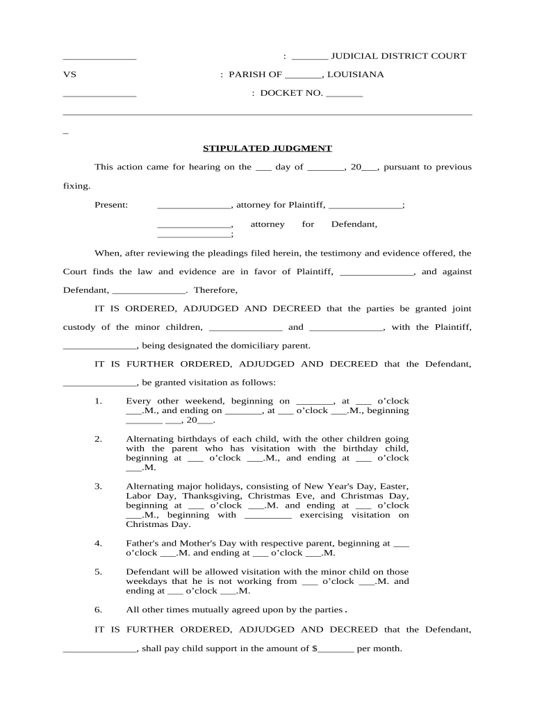 louisiana support Preview on Page 1