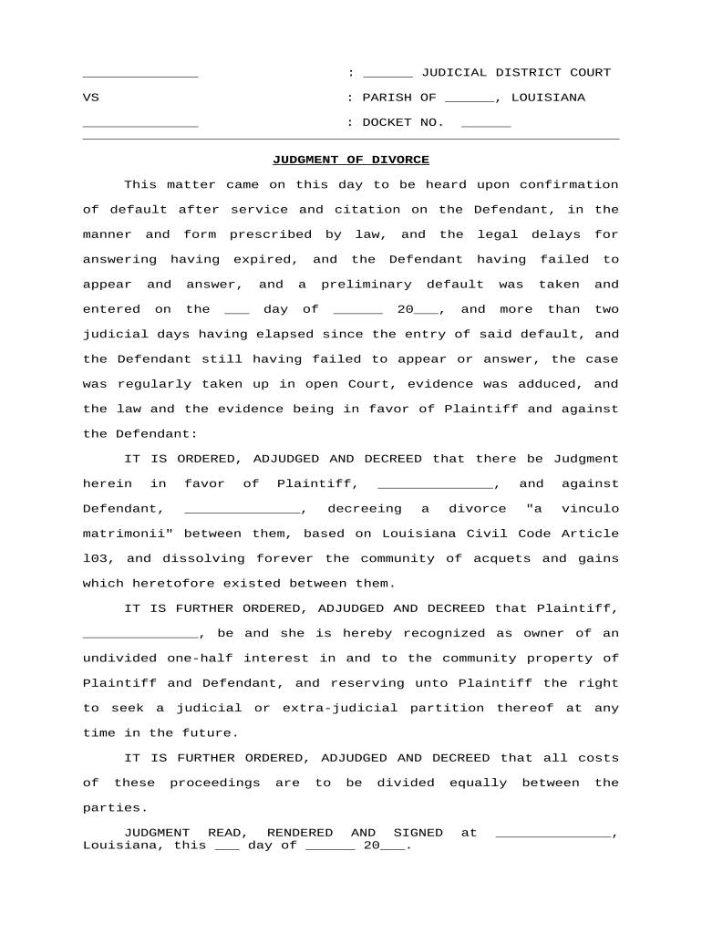 louisiana default Preview on Page 1