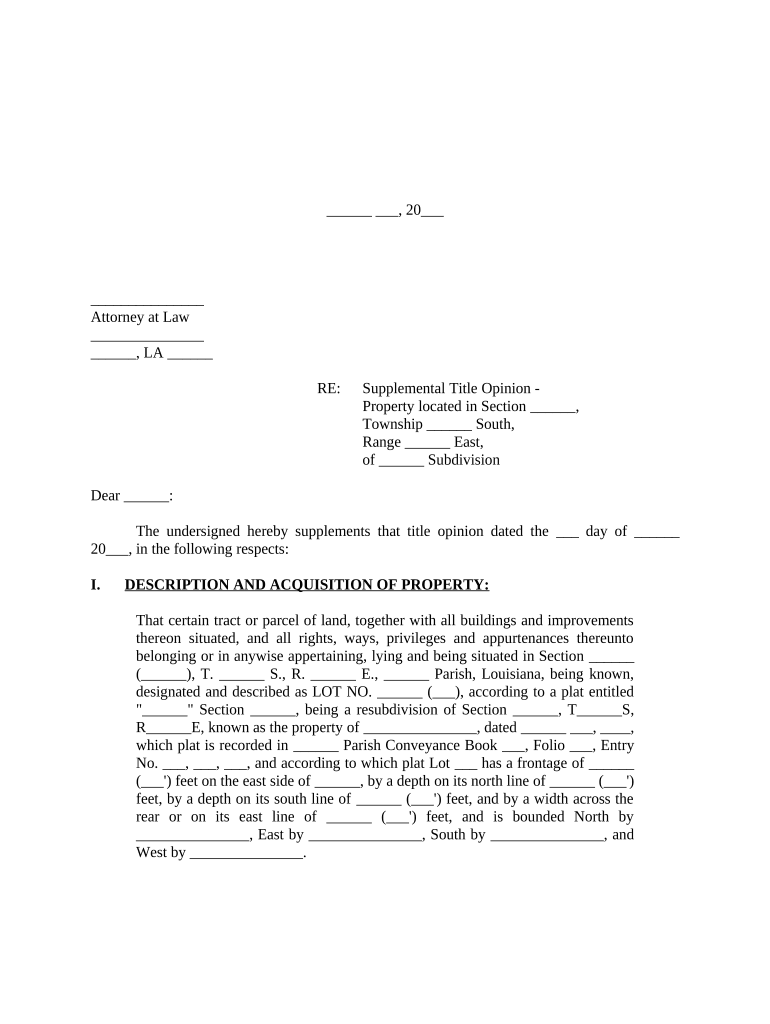 louisiana title application Preview on Page 1