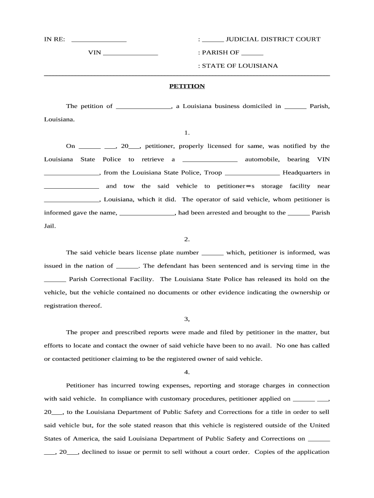 vendors license louisiana Preview on Page 1.