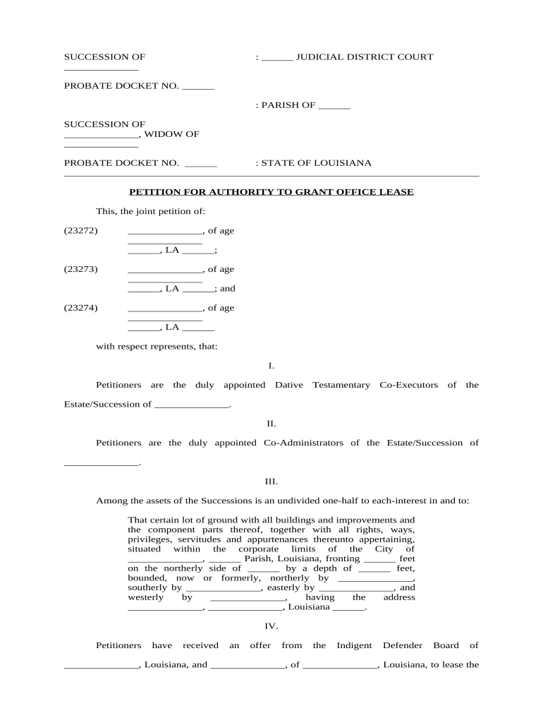 petition authority Preview on Page 1