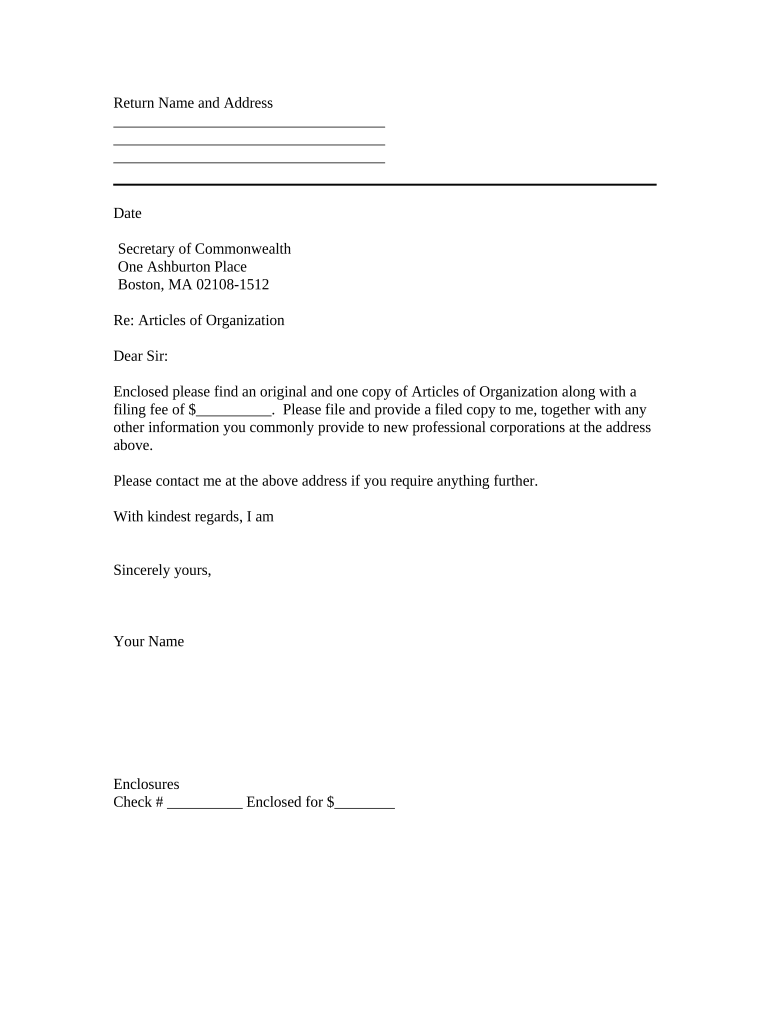 letter of transmittal Preview on Page 1