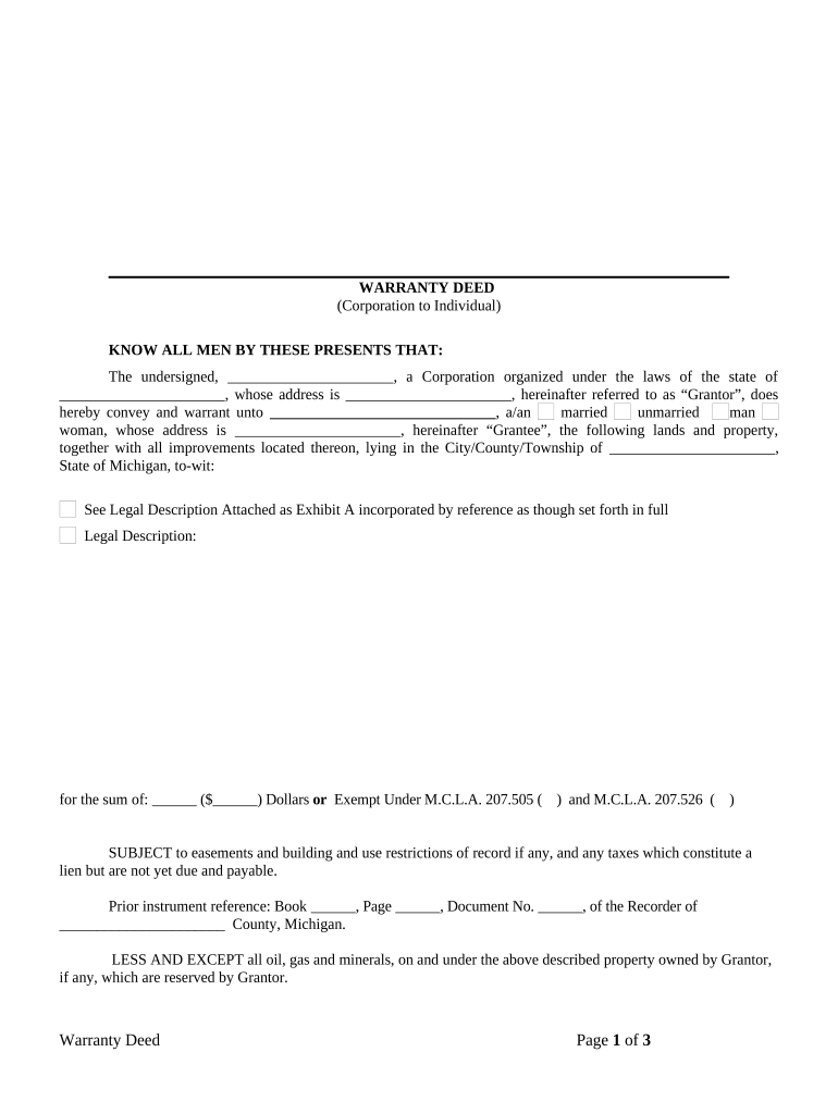 michigan corporation Preview on Page 1