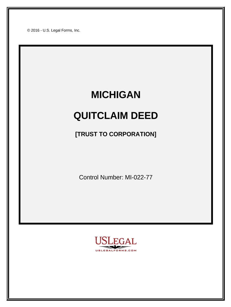 quitclaim deed to Preview on Page 1