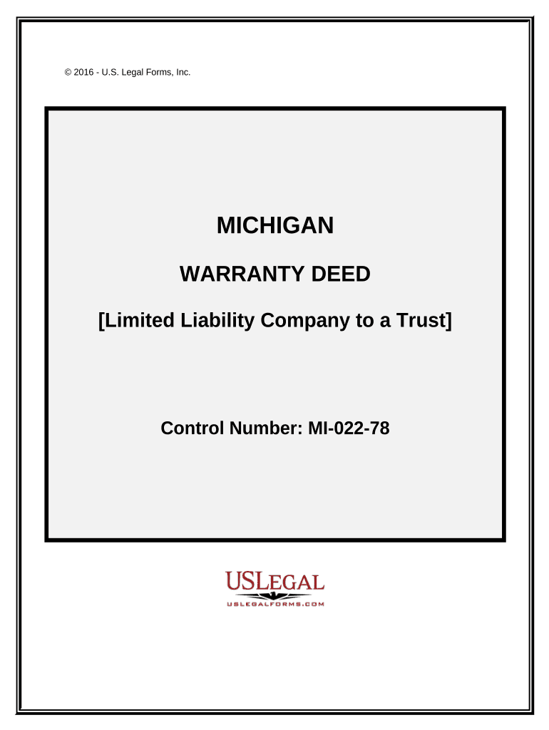 warranty deed form Preview on Page 1